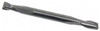 Atrax 2-Flute Centercutting Double End Mill, 1/8" Mill Dia., 1/8" Shank Dia., 1/4" LOC - 45-267-2