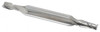 Atrax 2-Flute Centercutting Double End Mill, 1/4" Mill Dia., 3/8" Shank Dia., 5/8" LOC - 45-276-3