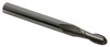 Atrax 2-Flute Centercutting Ball Single End Mill, 7/32" Mill Dia., 1/4" Shank Dia., 5/8" LOC - 45-521-2