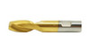 Putnam 2 Flute HSS TiN Coated Single End Mill, 3/16" - 45-728-3