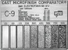 GAR Cast and Turn Comparators - 9 Specimens