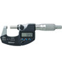 Mitutoyo IP65 Digimatic Coolant-Proof Micrometer, 0-1" w/ Ratchet Friction Thimble - 11-762-2