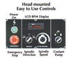 Clausing Heavy-duty Electronic Variable Speed (EVS) Milling Machines