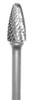 Grobet USA Carbide Bear Burs 1/4" Shank
