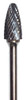 Grobet USA Carbide Bear Burs 1/4" Shank