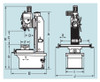 Clausing/Ibarmia Series F Geared-Drive Prismatic-Column Drill - BF35