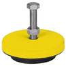 Mason Neoprene Machinery Leveling Mounts - 35-299-7