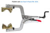 Strong Hand Pipe Pliers, 8-1/2" Length, 3" Throat Depth, 2 - 3" Clamping Capacity - PG634V