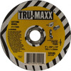 TRU-MAXX Cut-Off Wheels for Right Angle Grinders, 6" 60 Grit Aluminum Oxide Cutoff Wheel - 64-164-7