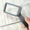 Carson 2X Handheld Rectangular Magnifier with 6.5X Spot Lens - JS-18