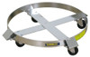 Wesco Stainless Steel Drum Dolly SS5-HRSS, 24" Inside Diameter, 900 lb. Capacity, Stainless Steel Caster Rig, 3" Hard Rubber Casters - 240196