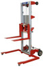 Wesco Hand Winch Lifter HWLSD-5, Adjustable Straddle, 500 lb. capacity, 47"/70" Max. Lift Range - 273514