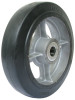 BT Cast Iron Center Moldon Rubber Wheel