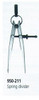 Mitutoyo Spring Divider 4" 100mm - 950-211