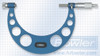 Fowler 0-6" Interchangeable Anvil Micrometer Set - 52-401-221