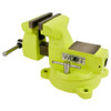 Wilton High-Visibility Safety Mechanics Bench Vise #1560, 6" Jaw Width, 5-3/4" Jaw Opening, 4-1/8" Throat Depth - 76-676-6