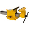Gibraltar High-Visibility Safety Mechanics Bench Vise, 10" Jaw Width, 10" Jaw Opening, 4" Throat Depth - 76-674-1