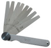 Starrett Tapered Leaf Thickness Gage 172AT, 9 Pieces, 0.0015 to 0.015" Thickness - 10-724-3
