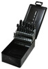 Interstate Screw Machine Length Drill Set, 29 pcs., 1/16 - 1/2" x 64ths, 118° Drill Point, HSS Black Oxide - 49-179-5