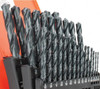 Hertel Jobber Length Drill Set, 29 Pieces, 1/16 - 1/2" x 64ths, HSS Black Oxide, 118° Drill Point, General Purpose - 49-160-5