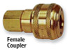 Coilhose Pneumatics Automatic "One Handed" Coupler #150A, 1/4" FPT Female - 62-592-1