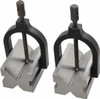 Steel V-Block Matched Pair 17.46 to 1-1/2" Capacity, 90° Angle - 97-073-1