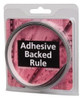 Mylar Adhesive Backed Rule, Horizontal, Right to Left, 1/32" Grad., 9 ft. Length, 1/2" Width, Silver - 32-678-5