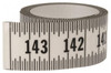 Mylar Adhesive Backed Rule, Horizontal, Right to Left, 1/16" Grad., 12 ft. Length, 1-1/4" Width, Clear - 32-720-5