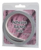 Mylar Adhesive Backed Rule, Horizontal, Right to Left, 1/16" Grad., 24 ft. Length, 1/2" Width, Silver - 32-726-2