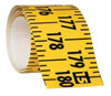 Mylar Adhesive Backed Rule, Horizontal, Left to Right, 1/4" Grad., 15 ft. Length, 3" Width, Yellow - 32-737-9