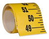 Mylar Adhesive Backed Rule, Vertical, Bottom to Top, 1/4" Grad., 8 ft. Length, 3" Width, Yellow - 32-793-2