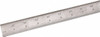 SPI Rigid Steel Rule, Satin Chrome Finish, 18" 16R - 13-853-7