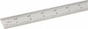 SPI Rigid Steel Rule, Satin Chrome Finish, 24" 3R - 13-855-2