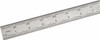 SPI Rigid Steel Rule, Satin Chrome Finish, 24" 4R - 13-856-0