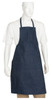 PRO-SAFE General Purpose Bib Apron, Premium Grade, 28" x 36", Denim Blue, 1 Pocket - 57-502-7