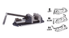 Cardinal Speed Vise Quick Action Design, 1-1/2" Jaw Depth, 3" Jaw Opening, 3" Jaw Width - 554-3BV