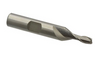 Finishing End Mill, M42 Cobalt HSS, Single End 2 Flute, 7/16" Cut Length, 3/16" Mill Dia - 54-102-9