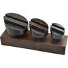 Value Collection Fly Cutter Set, 3 Piece, 3/4" Shank Dia, 1-1/2" to 2-1/2" Max Head Diam, Straight Shank ATF0487 - 51-218-6