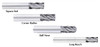 Fullerton Harmon-i-Cut Solid Carbide End Mill, Corner End, 7/16" Dia. - 34061