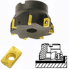 Indexable Face Mill, 6" Diameter - 954-060