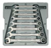 GEARWRENCH 8 Pc. Fractional SAE Ratcheting Wrench Set - KD9308
