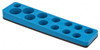 Magnetic Socket Holder, 3/8" Drive, Shallow Sockets, Blue, 13 Holes - 61-925-4