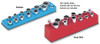 Magnetic Socket Holder, 1/4" Drive, Deep & Shallow Sockets, Red, 26 Holes - 61-922-1