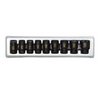 Sunex Standard Length Impact Socket Set, 1/2" Drive 13 PC Metric - SUN2679