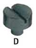 Support Screw Jack Pad, Style D - 97-963-3