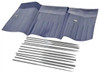 Grobet 12 Piece Swiss Pattern File Set #31.676, 5-1/2" Length, Cut 2 - 81-168-7