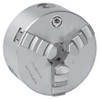 Bison 3-Jaw Lathe Self Centering Scroll Chuck, 4" Diameter, 1"-10 Threaded Back - 7-805-0451
