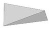 Plastic Media, Wedge, 1-1/2" x 1" - PWM-002
