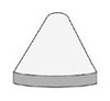 Plastic Media, Cone, 3/8" x 3/8" - PCM-004