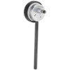 Back Plunger Dial Indicator Set, 0.1" Range, 0-50-0 Dial Reading - 14-226-5